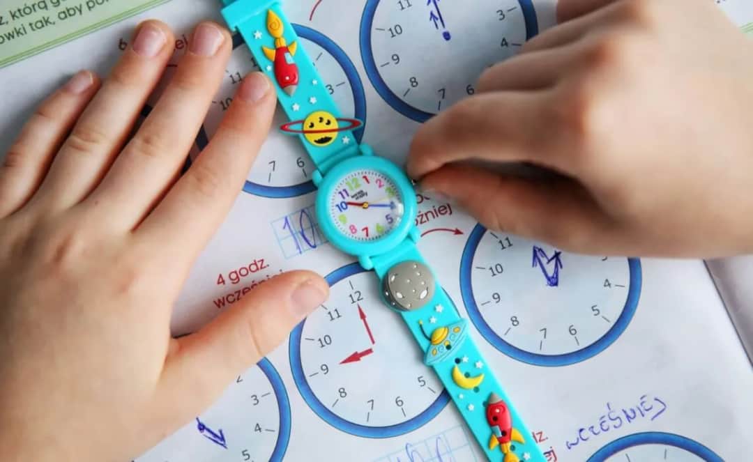 Zegar bez wskazówek do wydruku: Nauka czasu dla dzieci - 5 porad