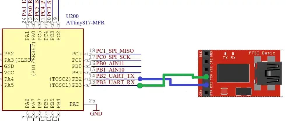 Prosty przykład kodu UART dla ATmega8: komunikacja szeregowa AVR